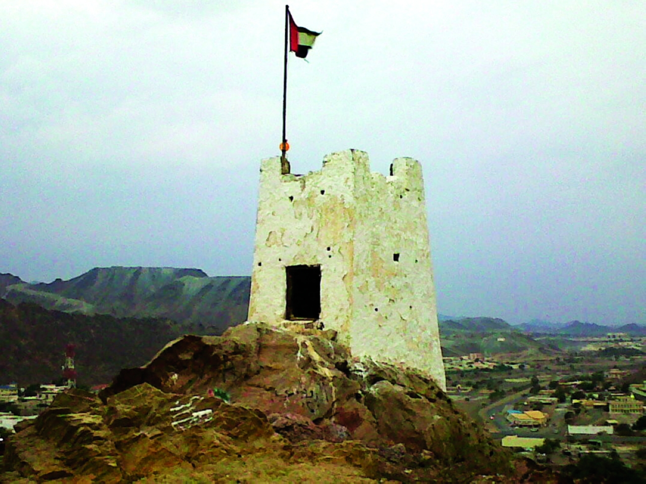 قلعة مصفوت السياحة في عجمان